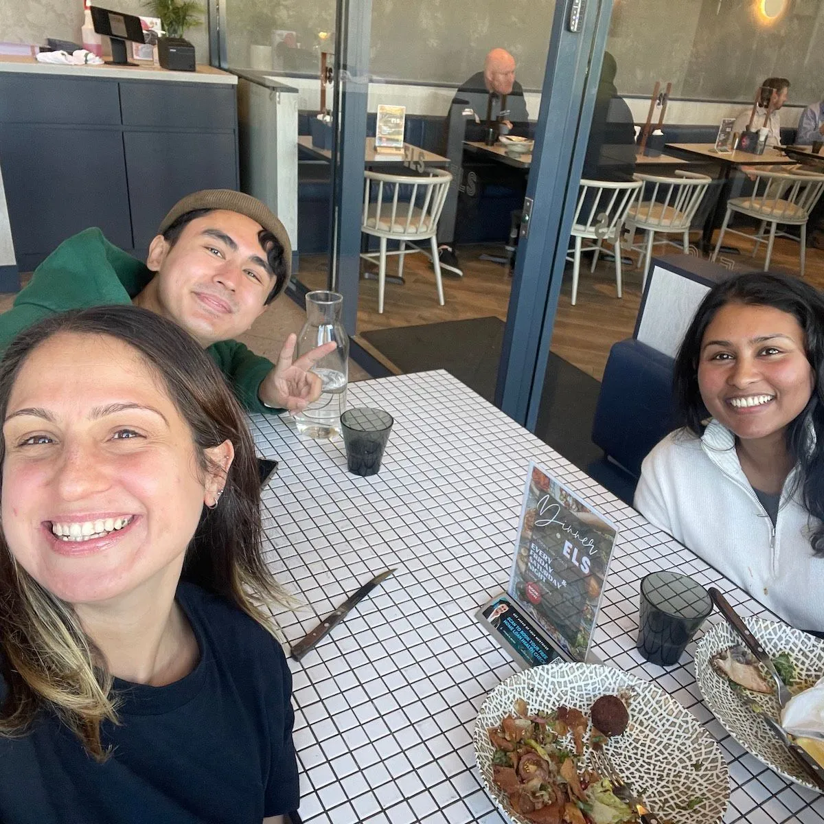 Creatives gathering at a larger Creative Lunch Club meetup