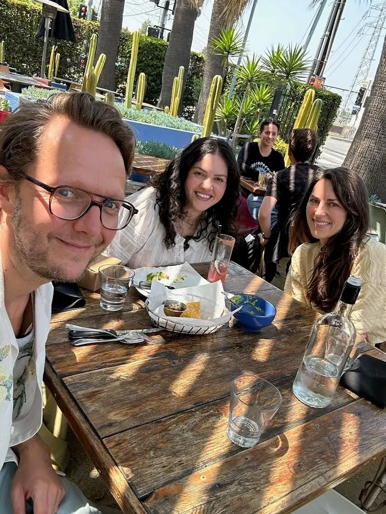 Creatives gathering at a larger Creative Lunch Club meetup