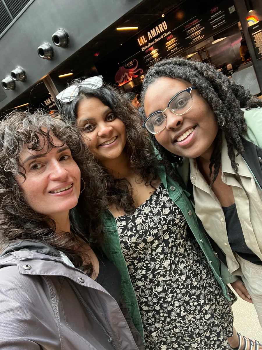 Creatives gathering at a larger Creative Lunch Club meetup