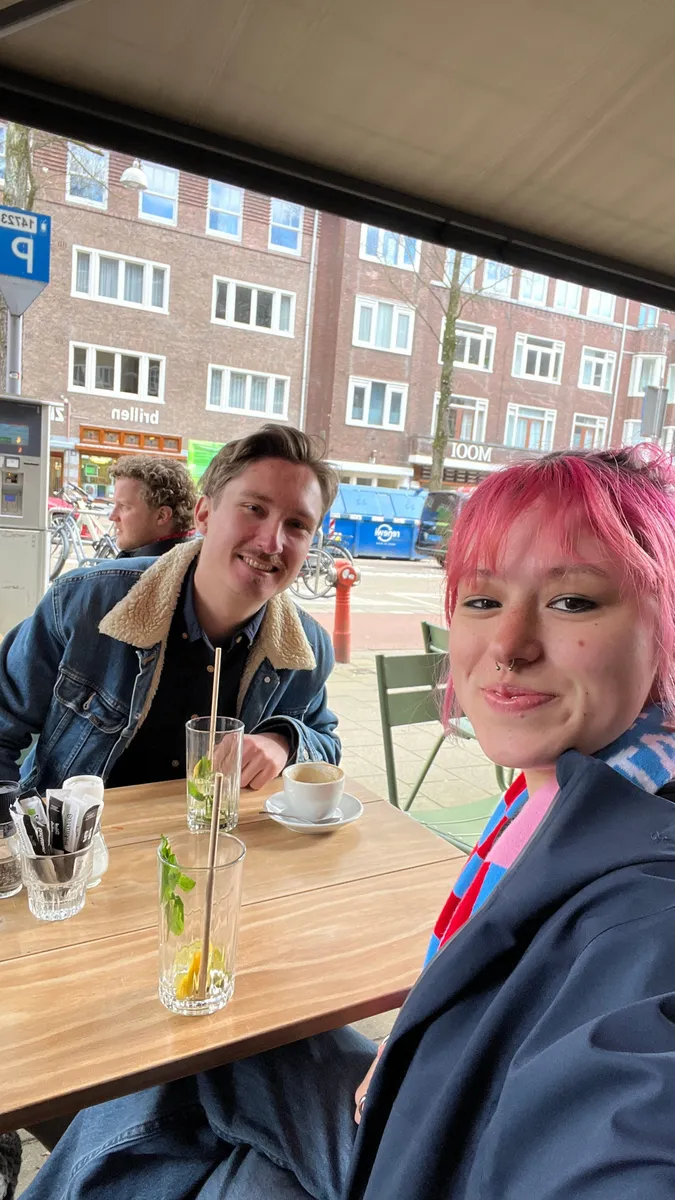 Creatives gathering at a larger Creative Lunch Club meetup